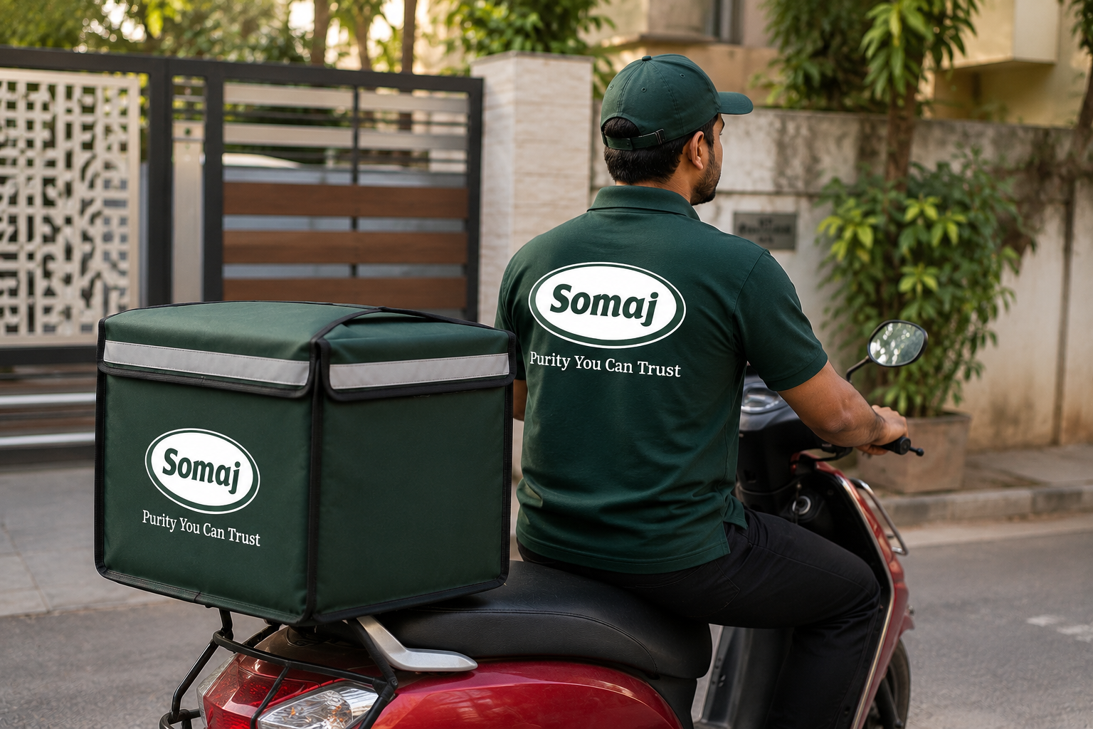 SOMAJ last mile delivery to doorstep in Pune